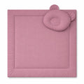 Blanket with pillow - 2pcs set - pastel violet
