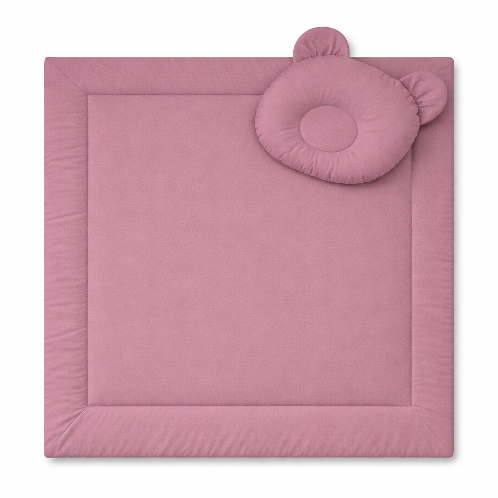 Blanket with pillow - 2pcs set - pastel violet
