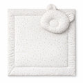 Duvet with pillow Teddy - 2pcs set - mini gold stars