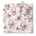 Duvet with pillow Teddy - 2pcs set - flower dream catchers
