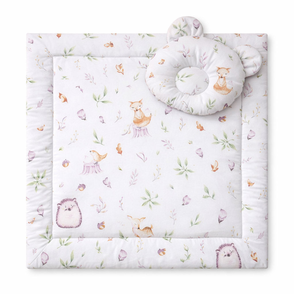 Duvet with pillow Teddy - 2pcs set - forest softness