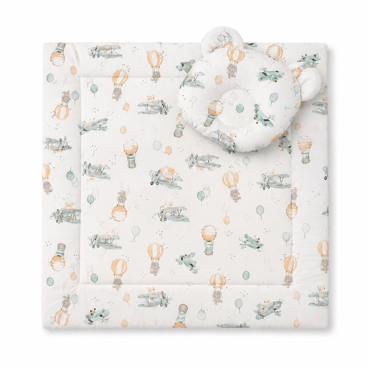 Duvet with pillow Teddy - 2pcs set - sky adventure