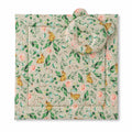 Duvet with pillow Teddy - 2pcs set - Rabbit with flowers