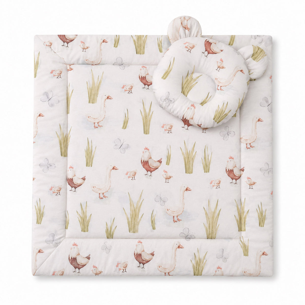Duvet with pillow Teddy - 2pcs set - In the country