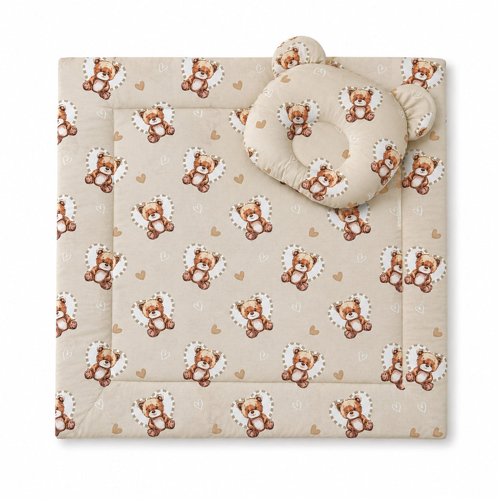 Duvet with pillow Teddy - 2pcs set - Teddy love