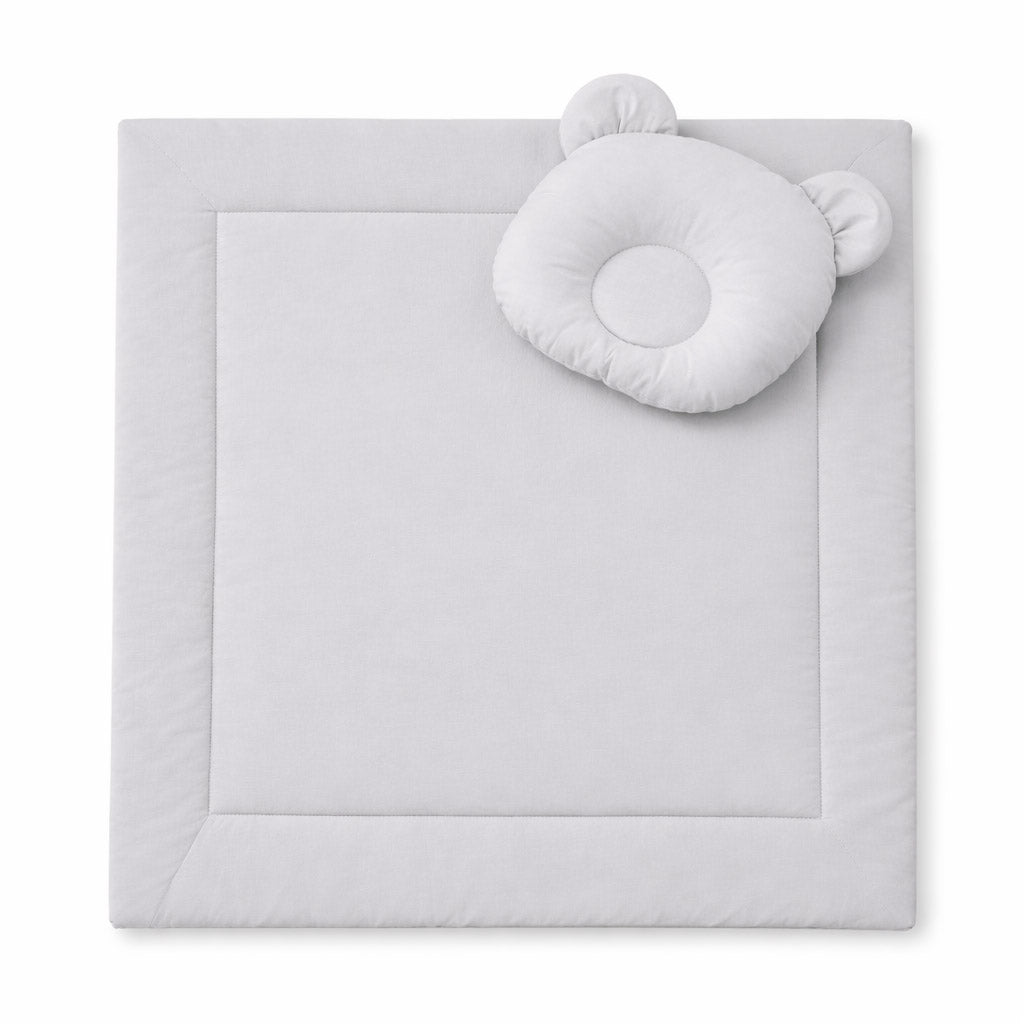 Blanket with pillow - 2pcs set - gray