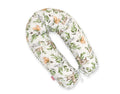 Cotton pillowcase for pregnancy pillow Longer - Woodland green