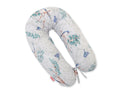 Cotton pillowcase for pregnancy pillow Longer - Blue birds