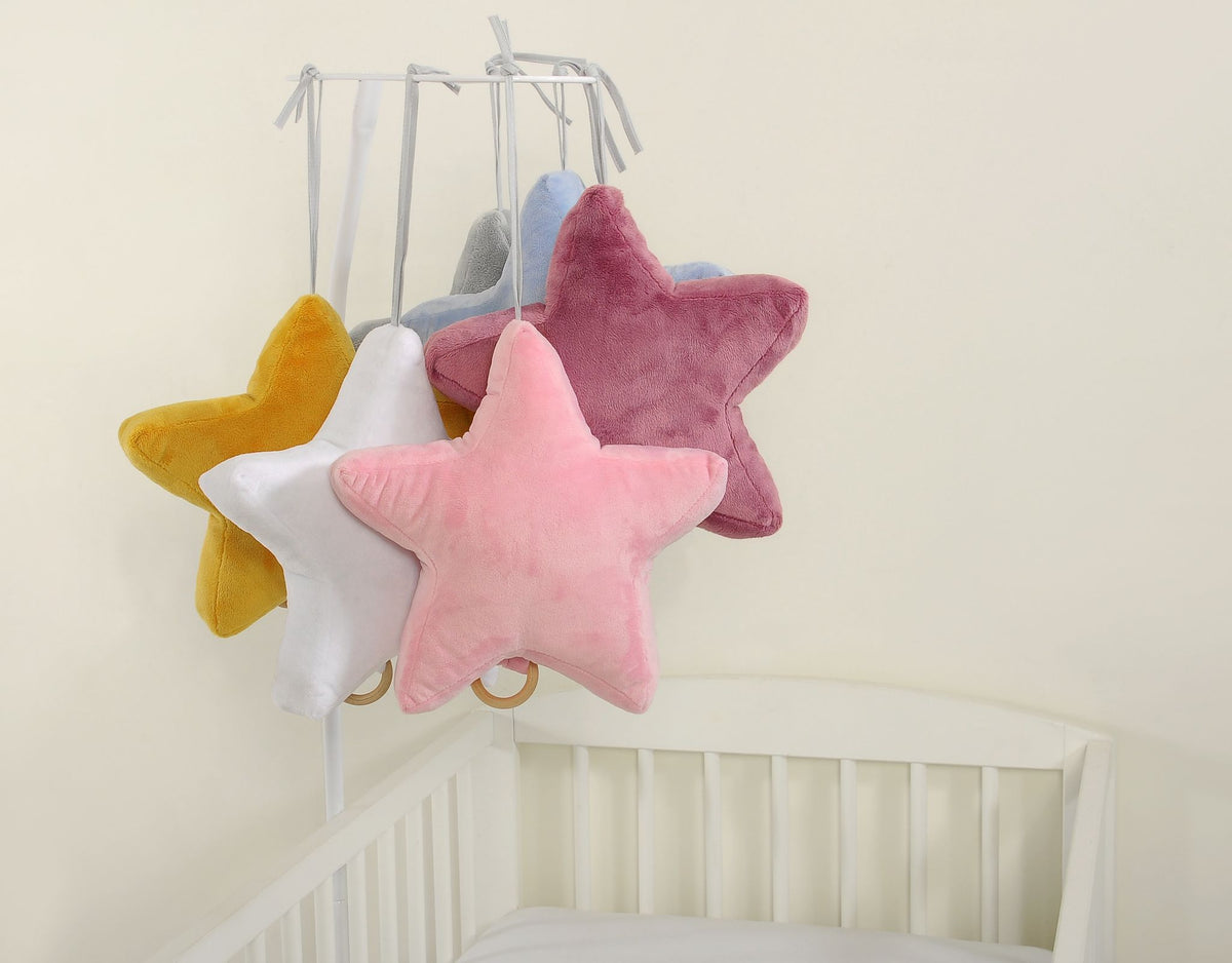 Baby music box star - pastel violet