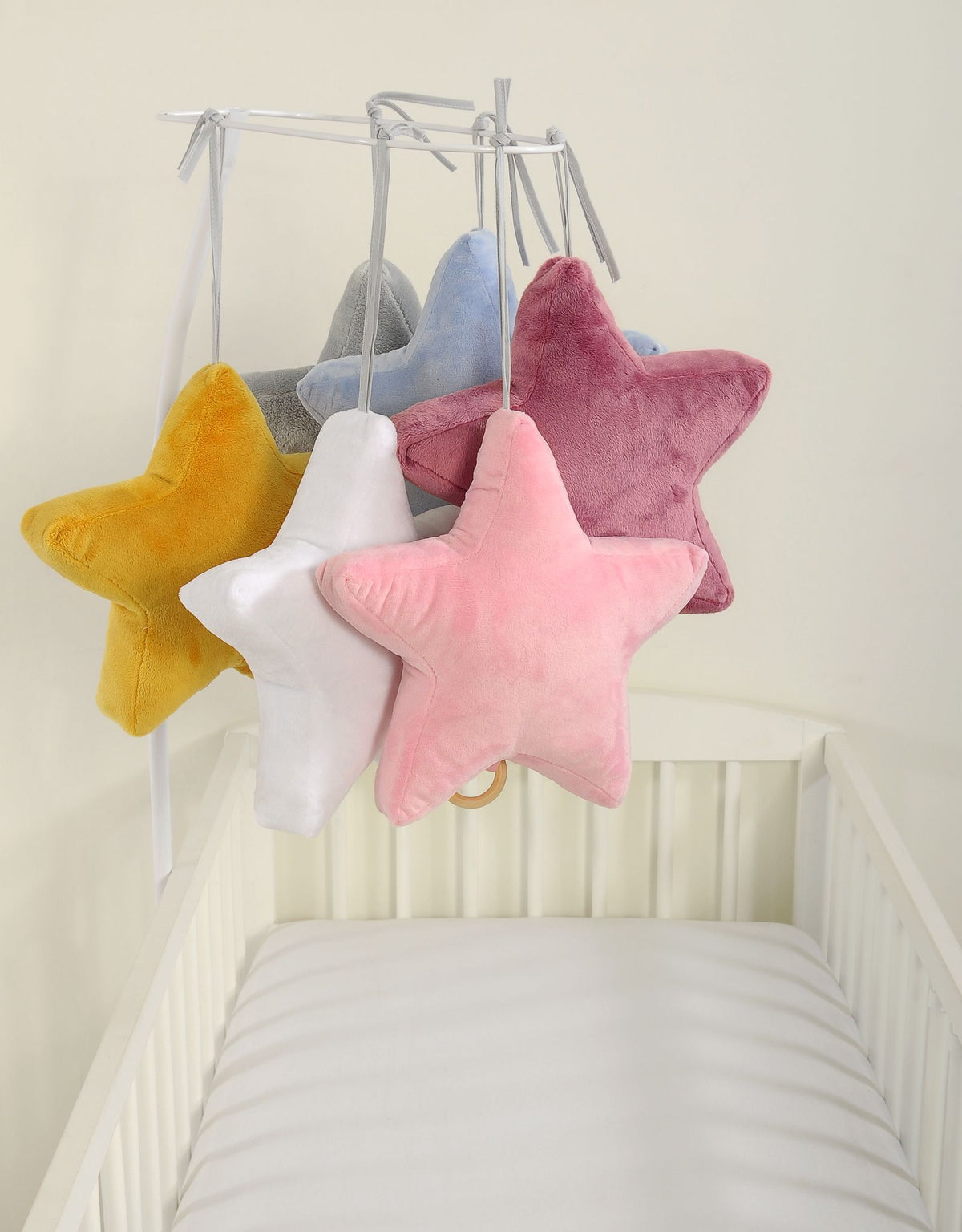 Baby music box star- honey yellow