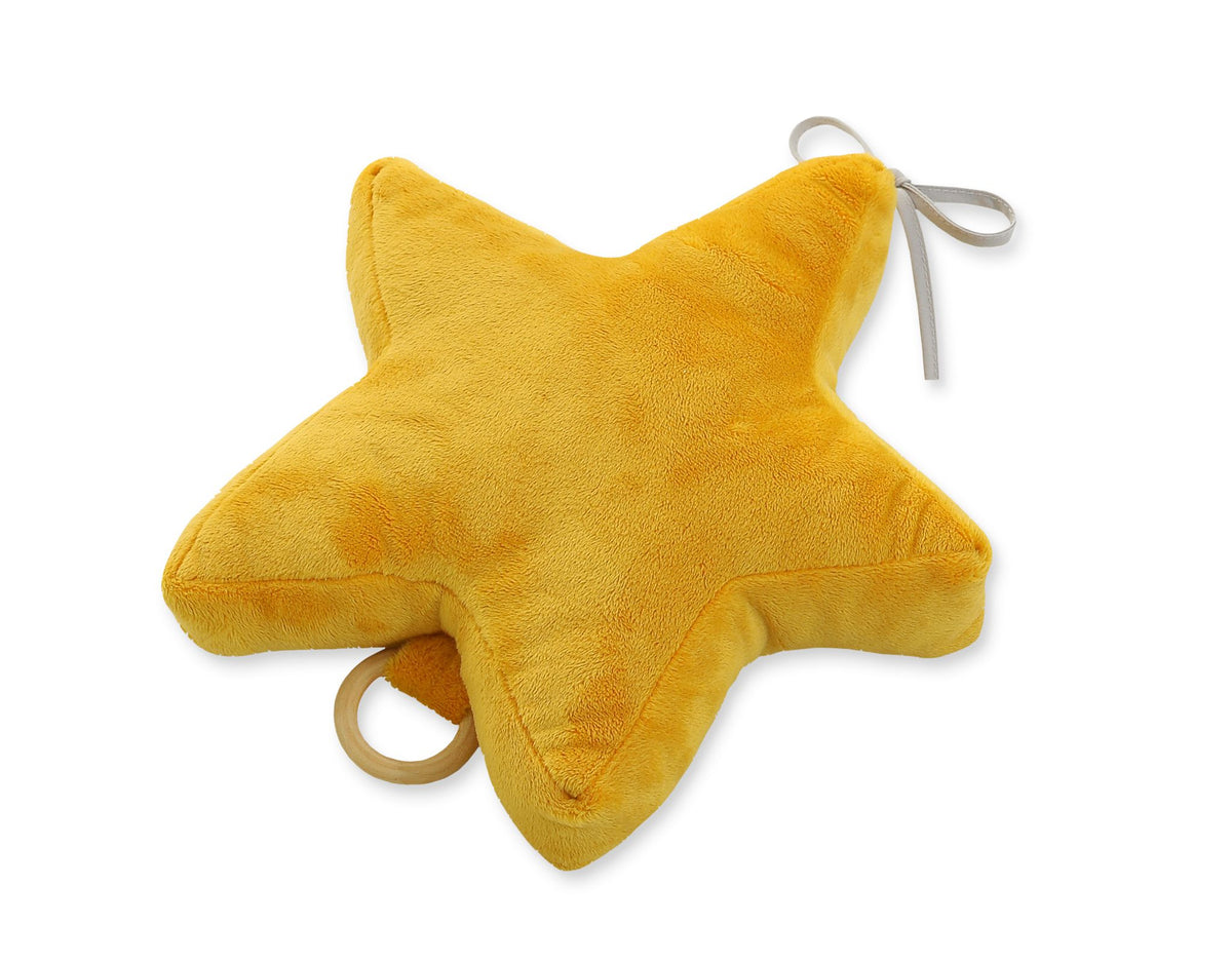 Baby music box star- honey yellow