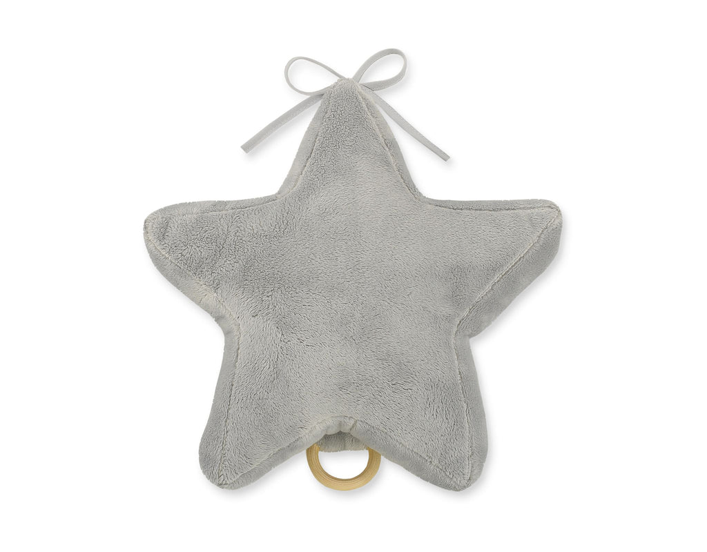 Baby music box star - grey