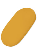 Sheet made of cotton for for prams, moses basket mattress 75x35 cm - honey yellow