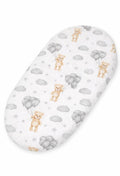Sheet made of cotton for for prams, moses basket mattress 75x35 cm - Teddy bear
