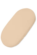 Sheet made of cotton for for prams, moses basket mattress 75x35 cm - beige