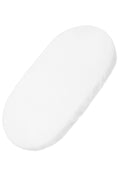 Sheet made of cotton for for prams, moses basket mattress 75x35 cm - white