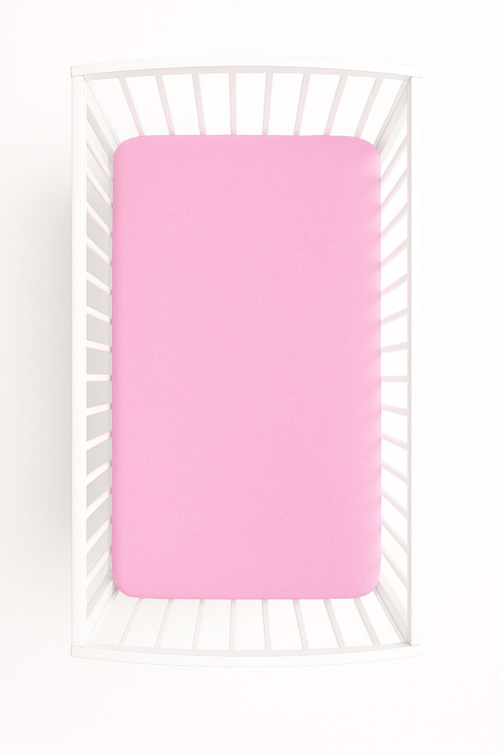 Fitted Terry Sheet 120x60 cm - Pink