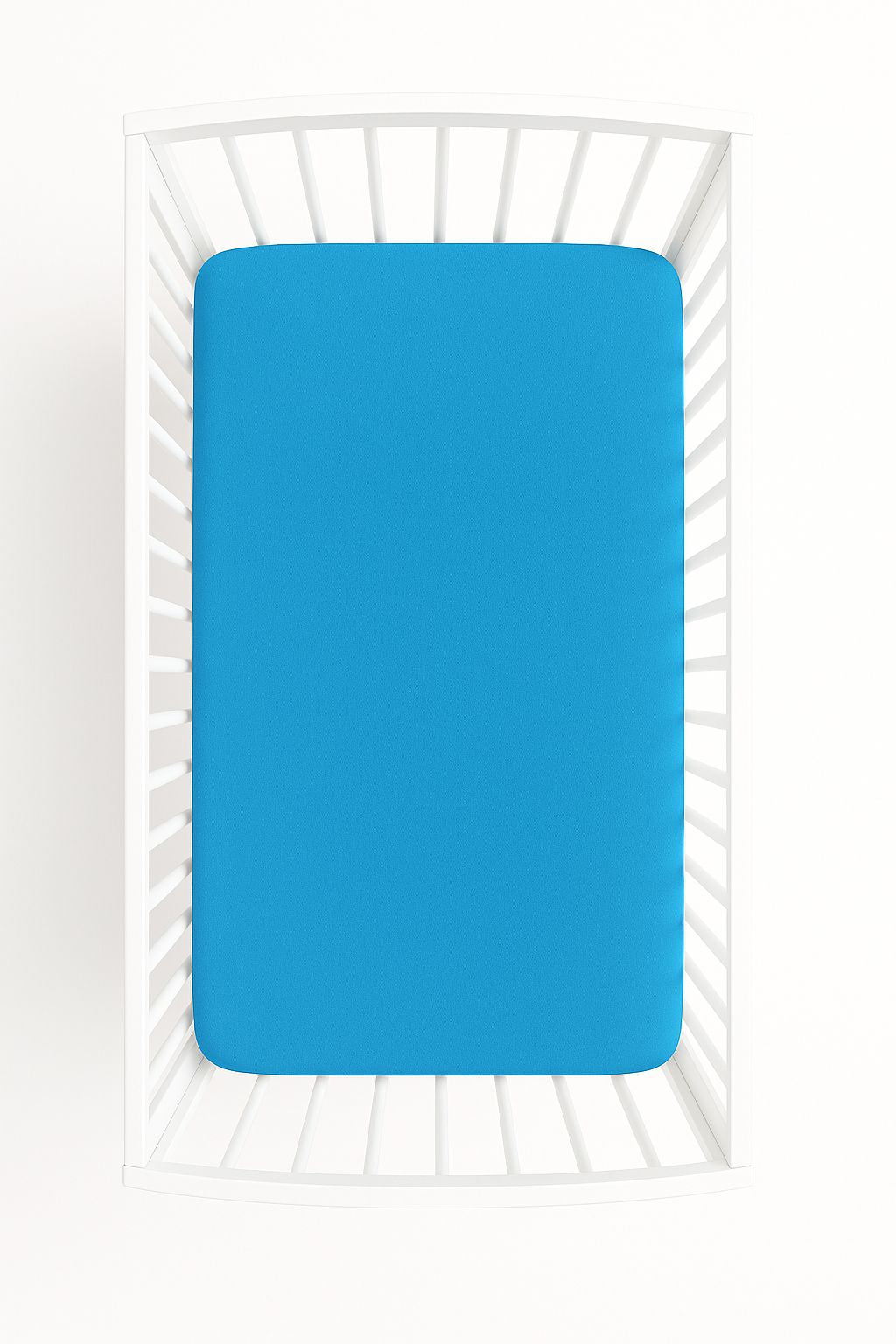 Fitted Terry Sheet 120x60 cm - Turquoise