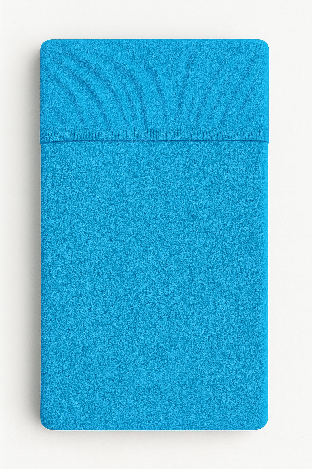 Fitted Terry Sheet 120x60 cm - Turquoise