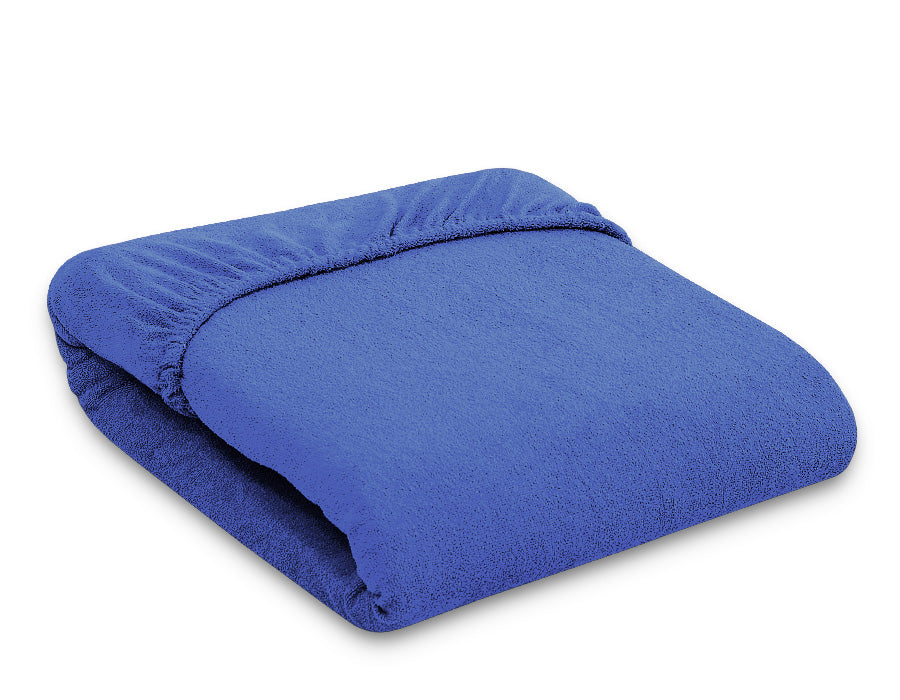Fitted Terry Sheet 140x70 cm - dark blue