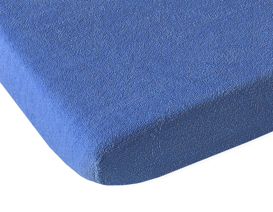 Fitted Terry Sheet 140x70 cm - dark blue