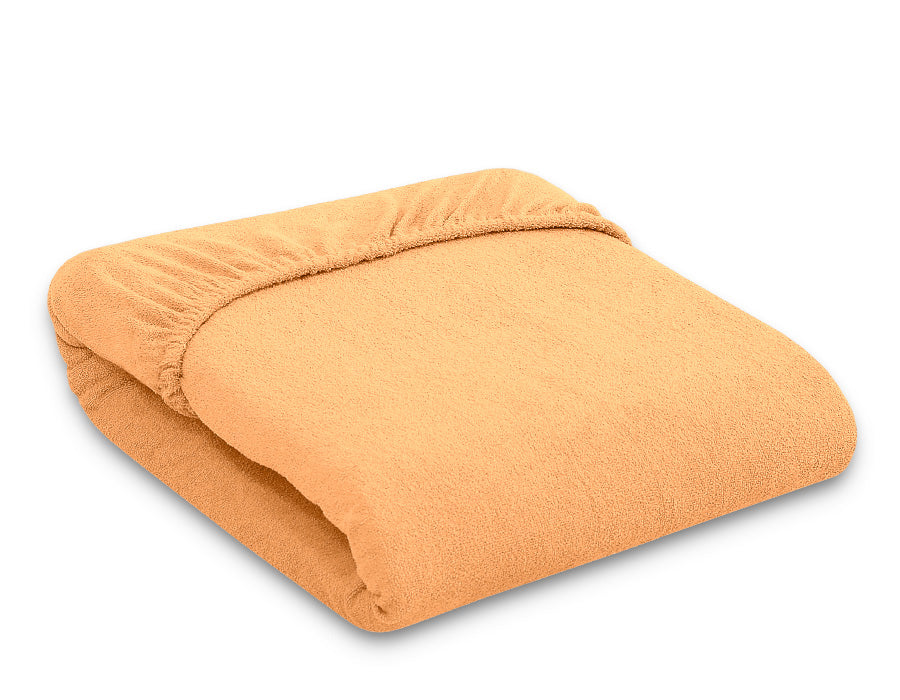Fitted Terry Sheet 140x70 cm - Orange