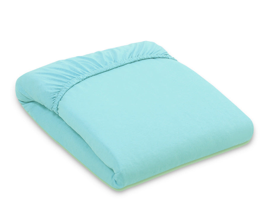Sheet made of cotton jersey 140x70cm - mint