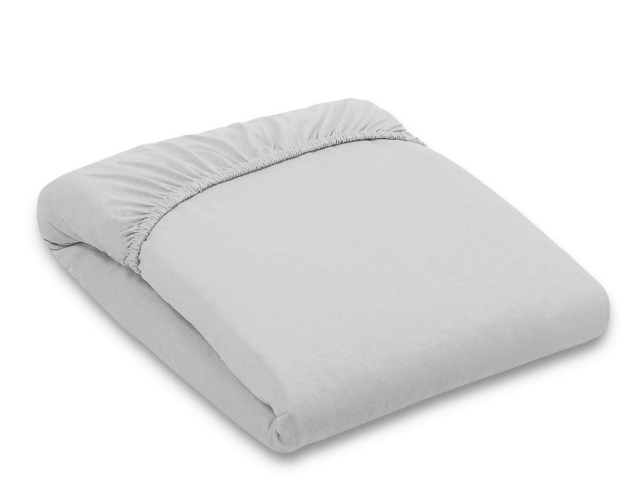 Sheet made of cotton jersey 140x70cm - gray