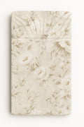 Sheet made of cotton 120x60cm - peonies beige