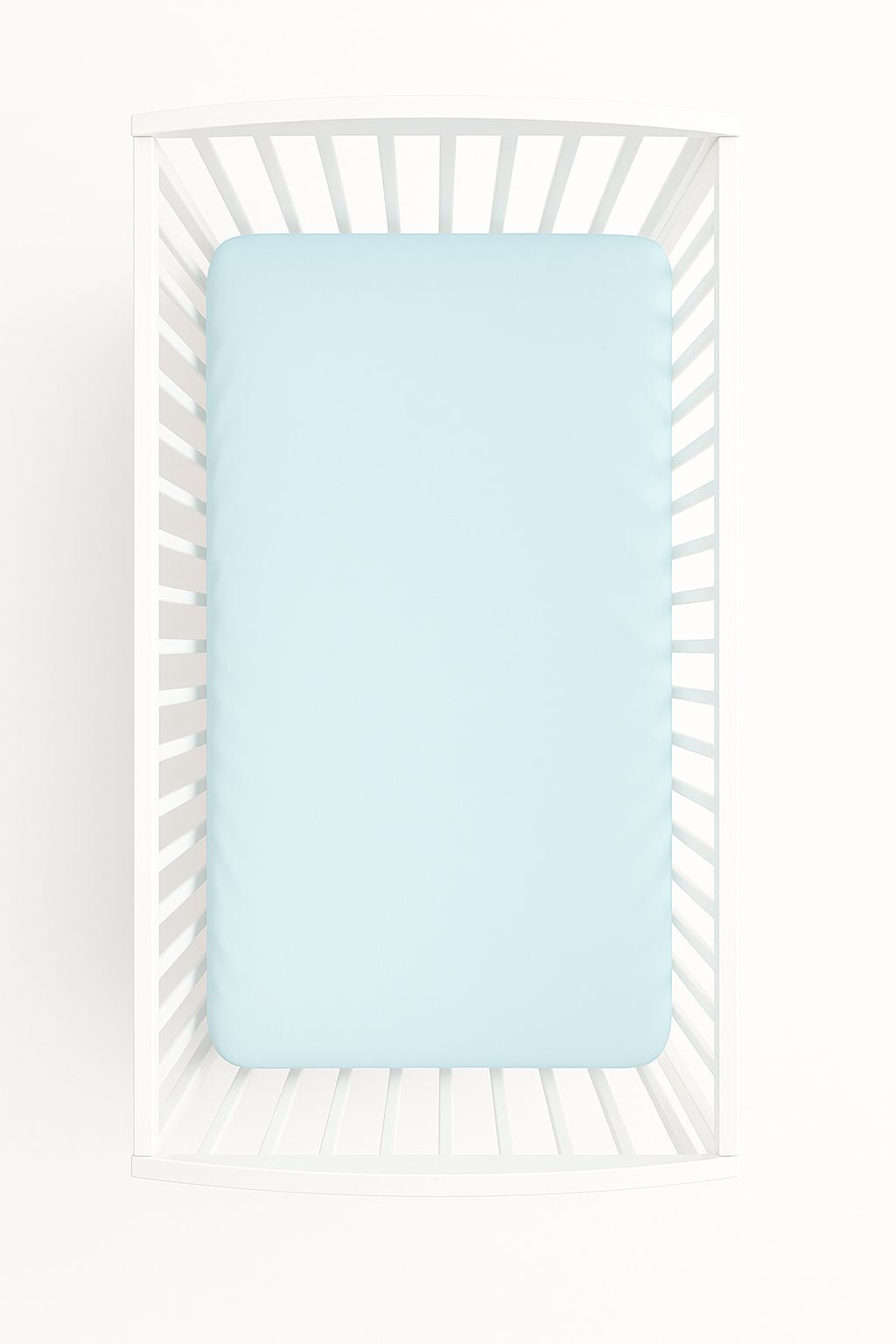 Sheet made of cotton 140x70cm - mint