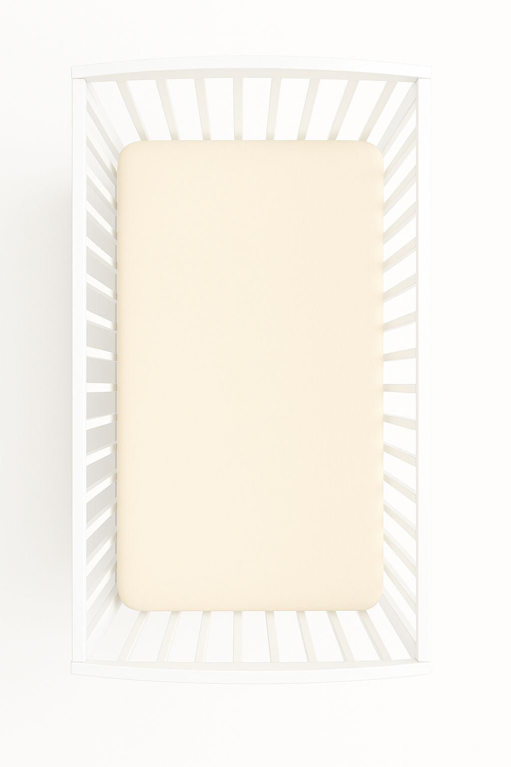 Sheet made of cotton jersey 120x60cm - cream