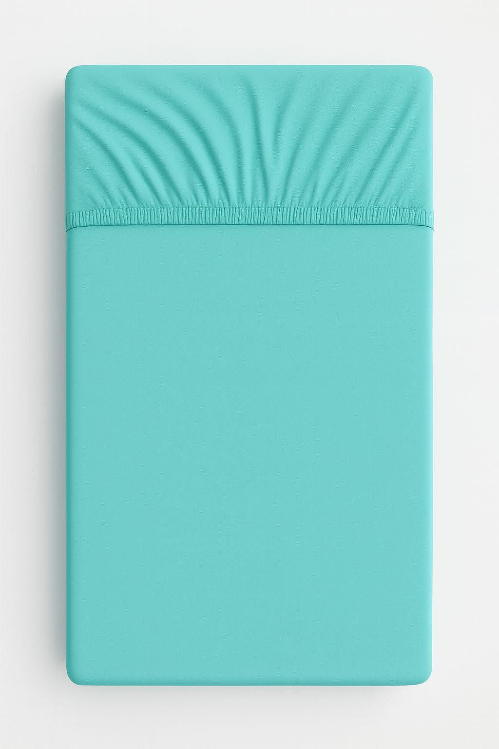 Sheet made of cotton jersey 120x60cm - mint