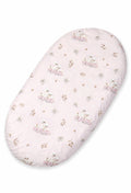 Sheet made of cotton for for prams, moses basket mattress 75x35 cm - Little Swans