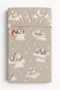 Sheet made of cotton 120x60cm - Twinkle Woodland