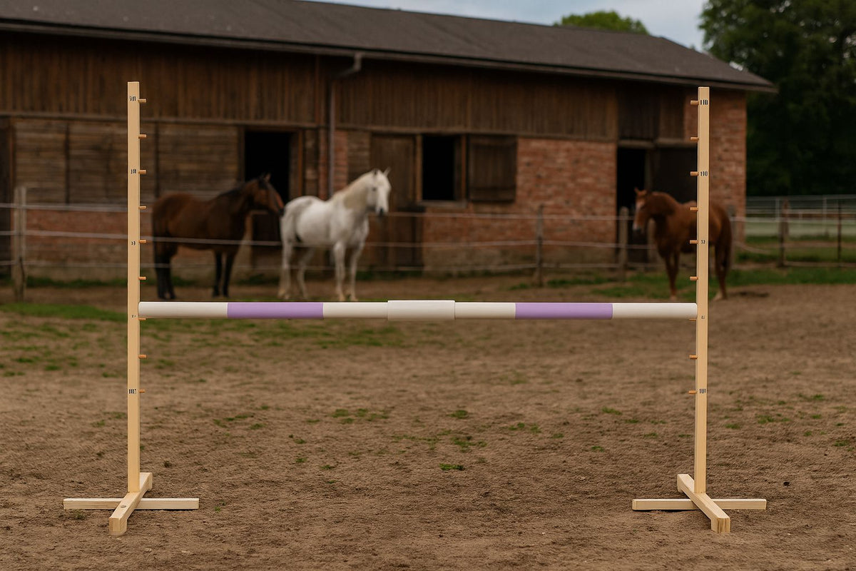 Hobby Horse jumping bar - light purple - 160 cm