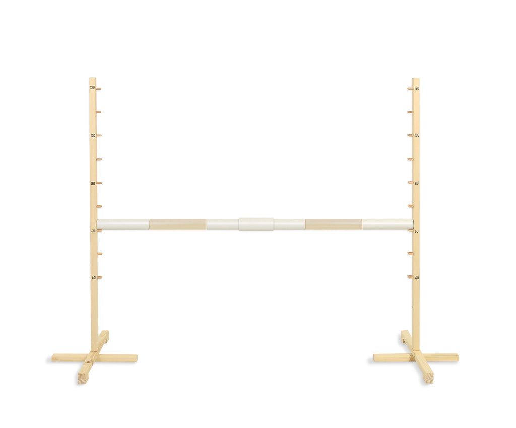 Jumping obstacle for Hobby Horse 160 cm, h-120cm, beam beige