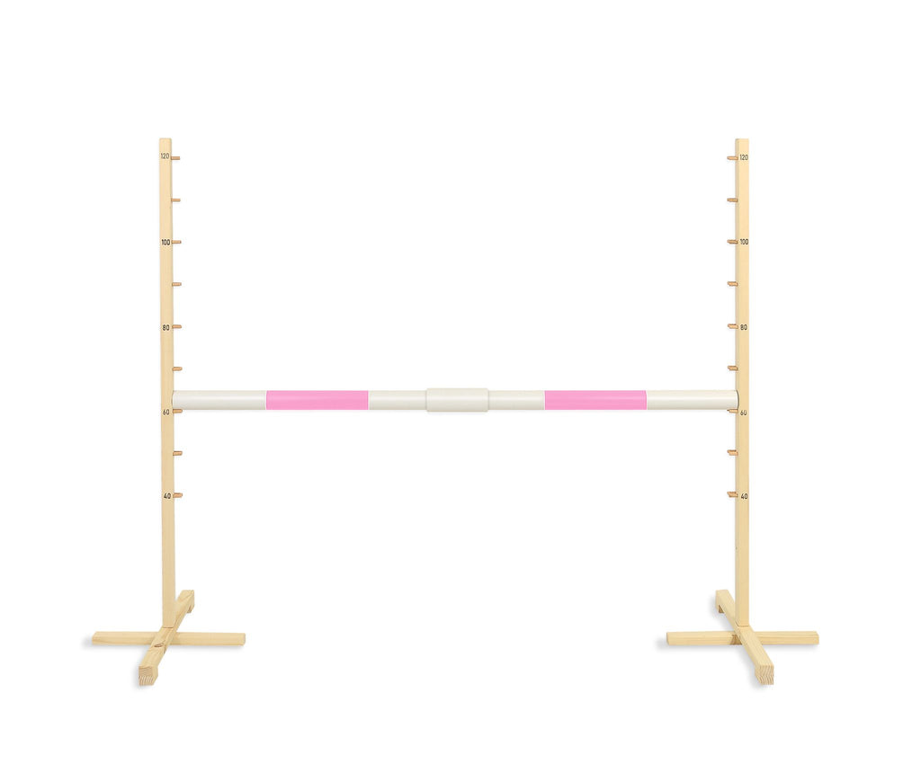 Hobby Horse jumping bar - light pink - 160 cm