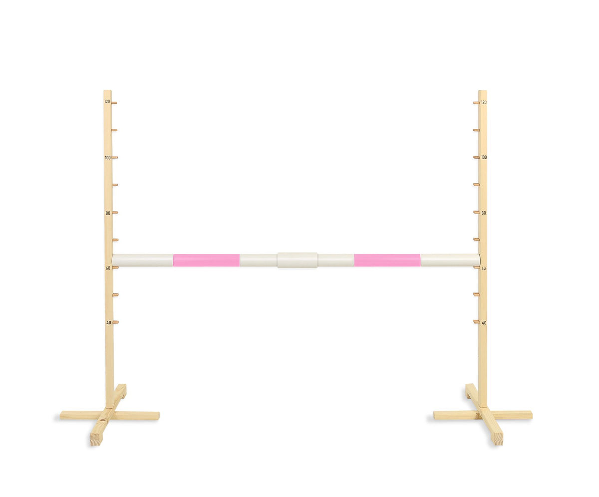 Hobby Horse jumping bar - light pink - 160 cm