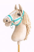 The adjustable halter for Hobby Horse A3 - mint with white furry
