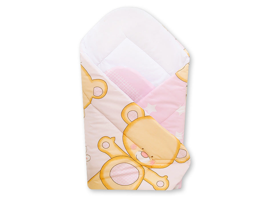 Babynest - teddy bear pink