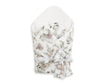 Baby nest 2in1 with stiffening with bow - woodland olive