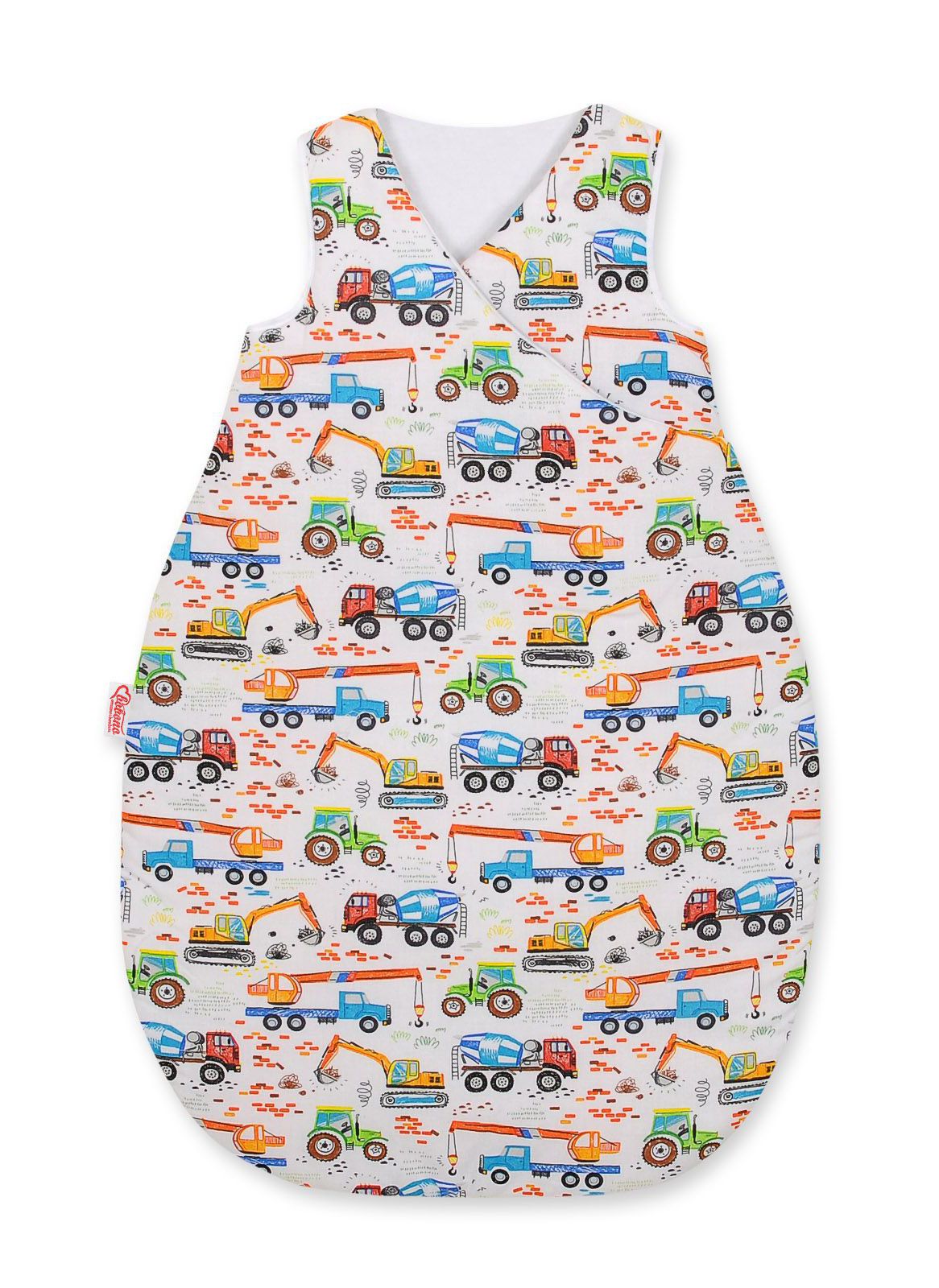 Cotton sleeping bag for children, size M, 3-12 months, TOG 2.5, all-season - construction