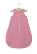 Muslin baby sleeping bag 6-12 months M for summer TOG 1.0 - retro pink