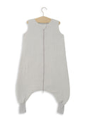 Muslin baby sleeping bag with legs L 9-24 months for summer TOG 1.0 - grey