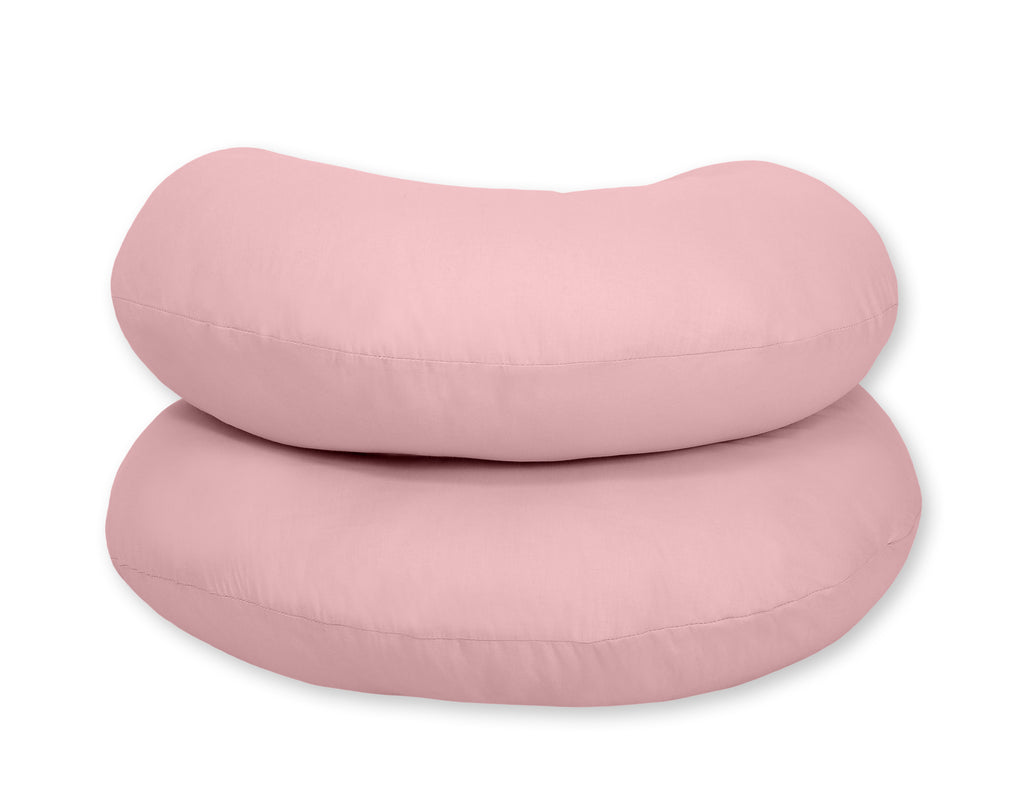 Cotton pillowcase for pregnancy Pillow C - pastel pink