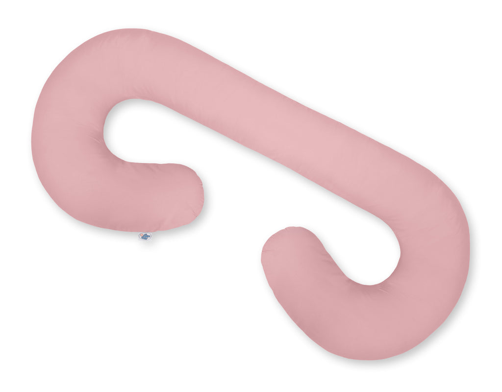Cotton pillowcase for pregnancy Pillow C - pastel pink