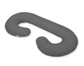 Cotton pillowcase for pregnancy Pillow C - anthracite