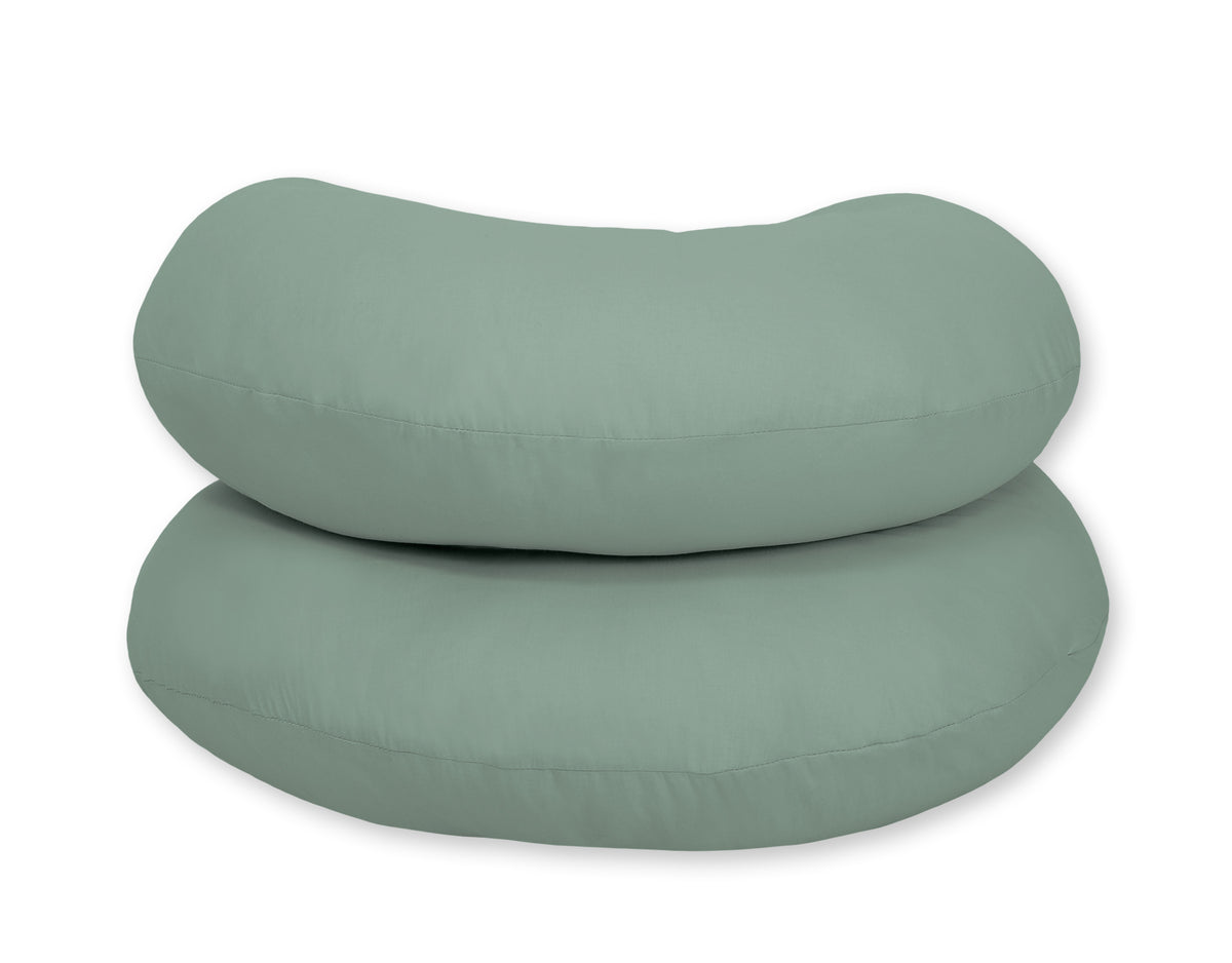 Cotton pillowcase for pregnancy Pillow C - pastel green