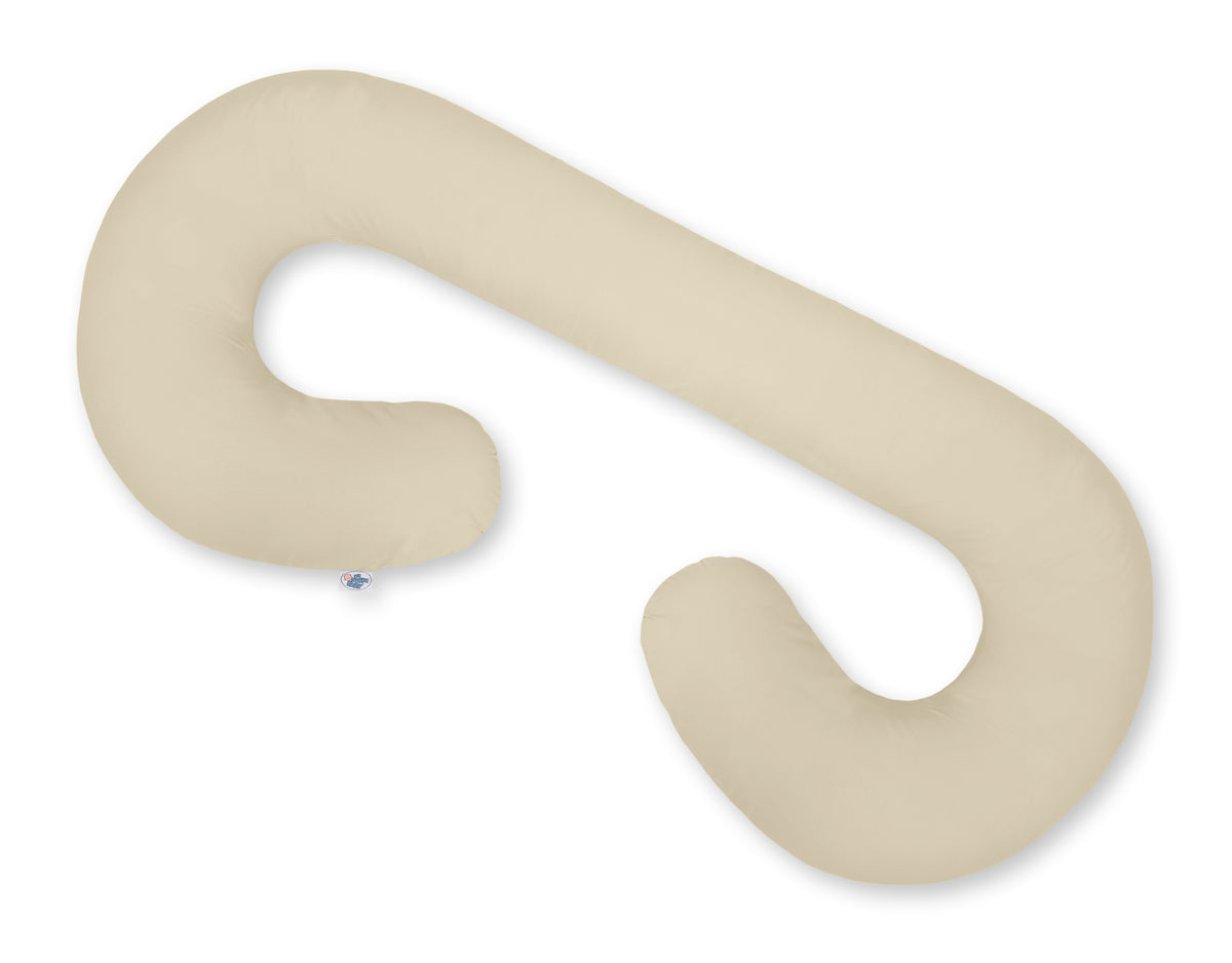 Cotton pillowcase for pregnancy Pillow C - beige