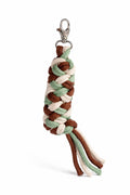 Tether for Hobby Horse made of double - pistachio/brown/light beige